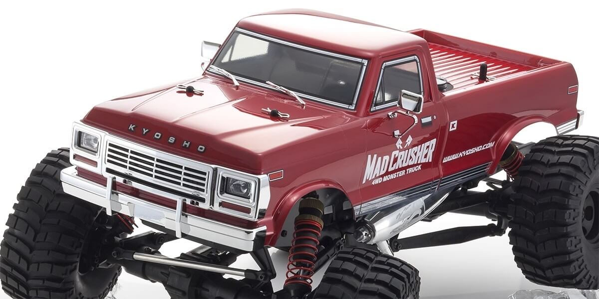 AUTOMODELO KYOSHO NITRO MAD CRUSHER GP 4X4 ESCALA 1/8 MONSTER